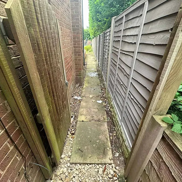 garden path before