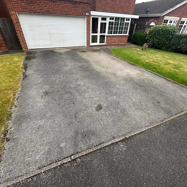 driveway before