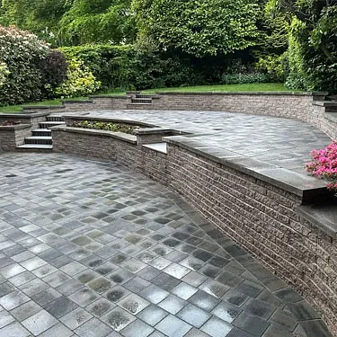 Landscaping work